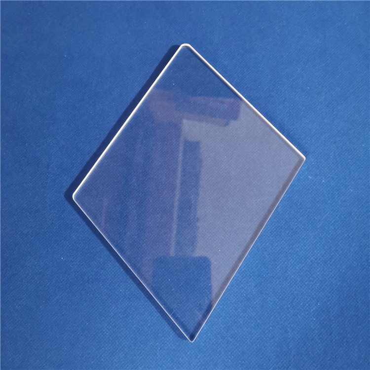 Clear Fused Silica Quartz Glass Plate Transparent Square 0.5-100mm for Optical Semiconductor Industry