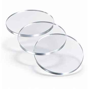 Optically Polished Single-Crystal Quartz Wafers