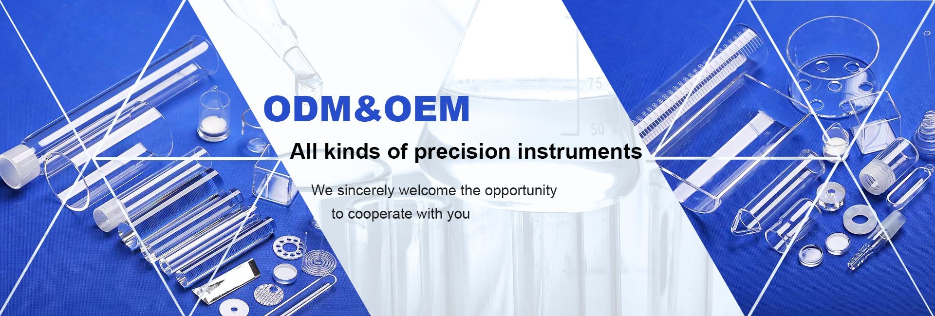High purity fused silica analytical tubes and laboratory ware