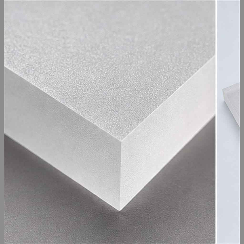 Raw Rough-Ground Fused-Quartz Blank Plates with Straight Edges for Semiconductor Wafer Substrate Lapping
