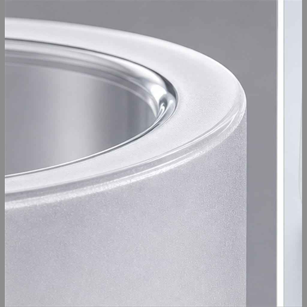 4-Inch US Sand Fused-Quartz Crucibles with Bubble-Free Inner Layer for Silicon Crystal Growth Melting