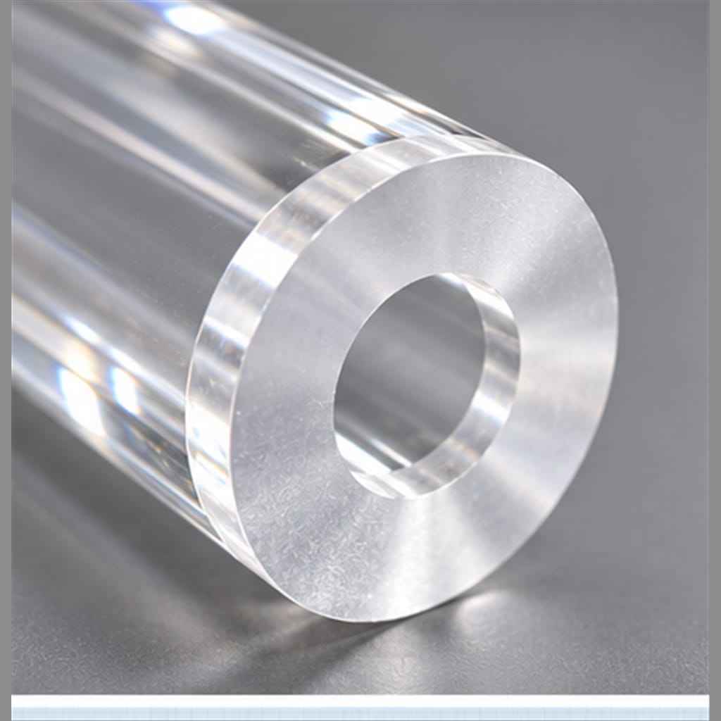 Heavy-Wall Fused-Quartz Cylindrical Pressure Tubes with Squared Ends for High-Pressure Autoclave Sight Glass