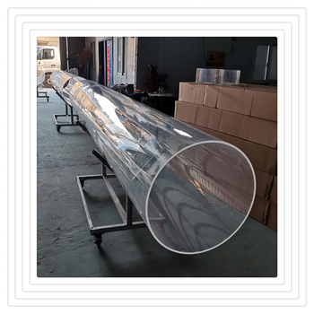 Clear Round Silica Quartz Tubes