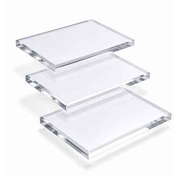 Precision Optical Fused-Quartz Square Plates