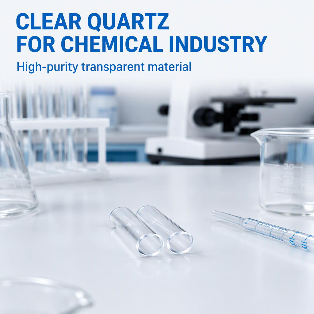 99.99% Pure Clear Quartz Twin Tube Polished Ozone Free Customized Bending Welding Cutting for Chemical Industry