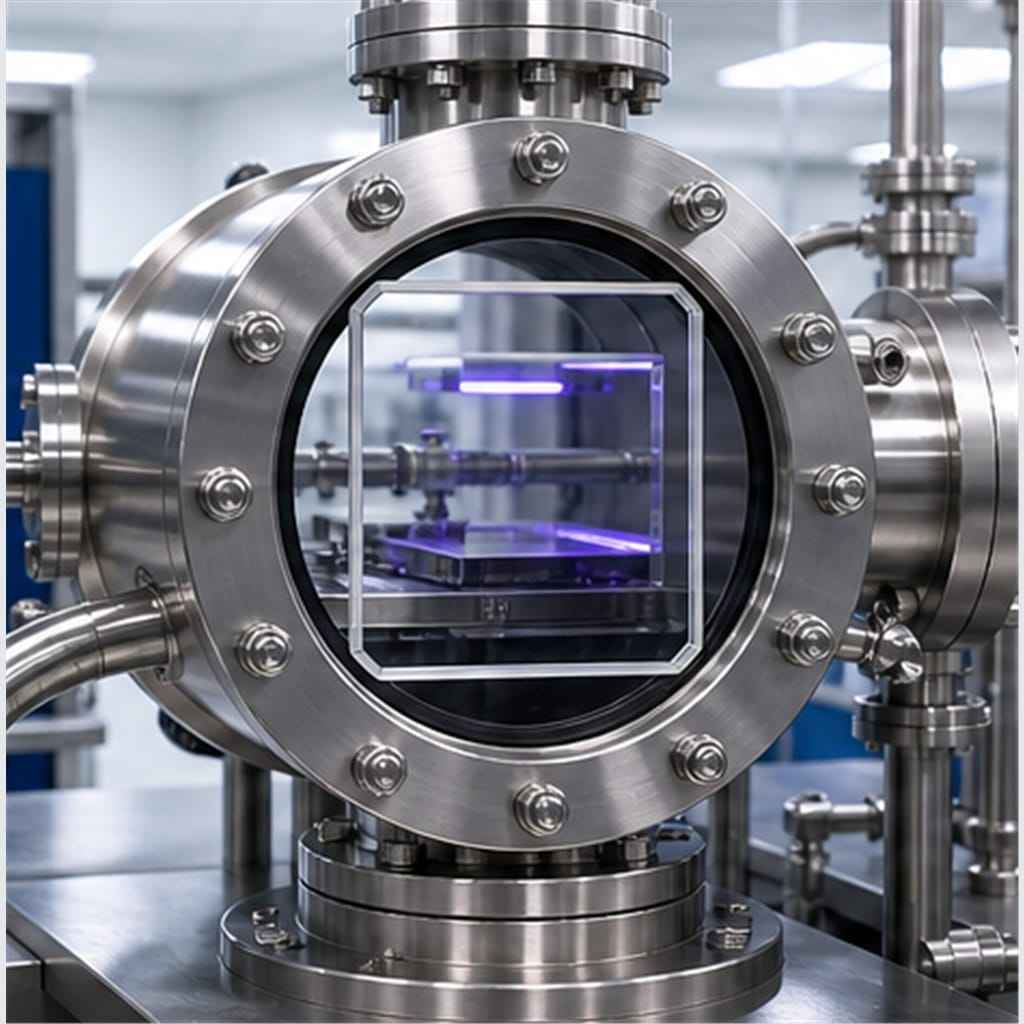 Precision Optical Fused-Quartz Square Plates with Chamfered Edges for Semiconductor Photomask Windows