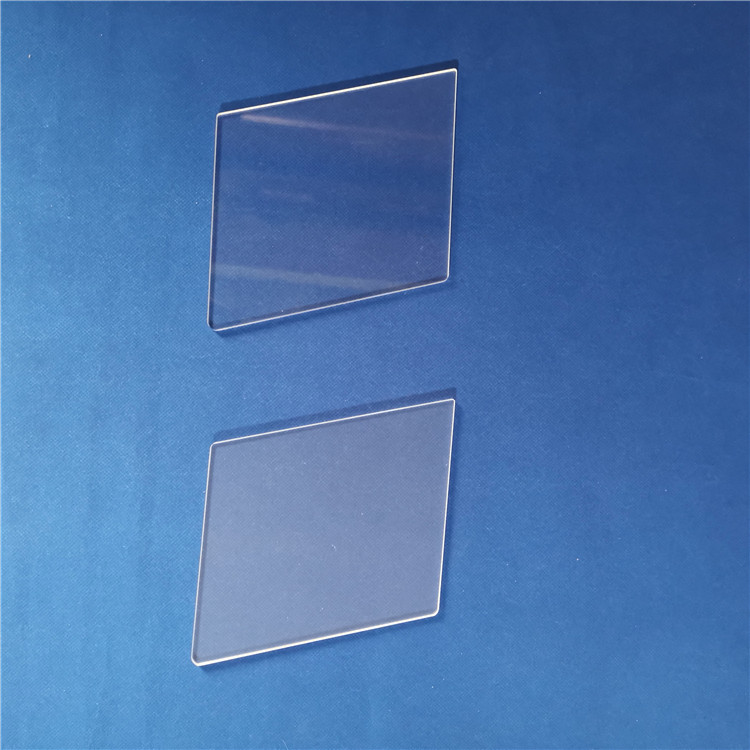 Clear Fused Silica Quartz Glass Plate Transparent Square 0.5-100mm for Optical Semiconductor Industry