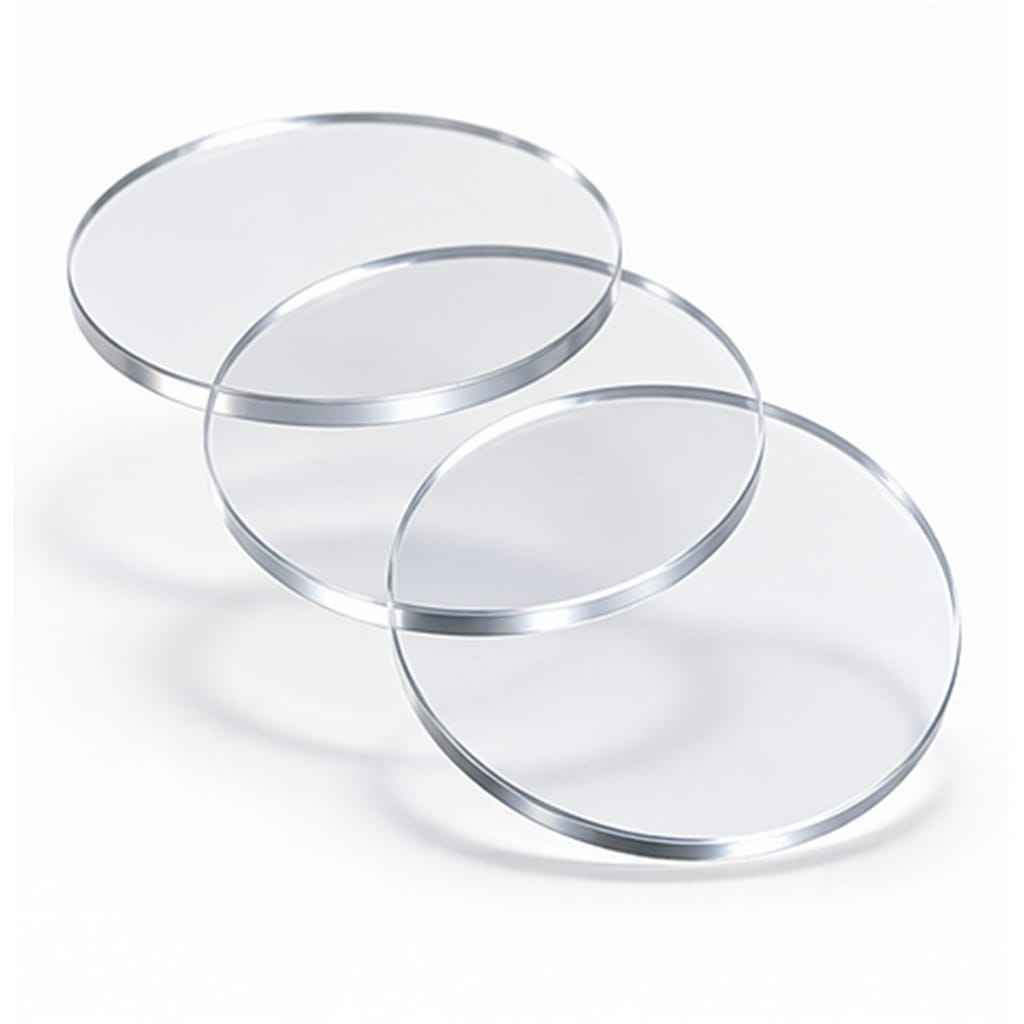 Optically Polished Single-Crystal Quartz Wafers with Chamfered Edges for Piezoelectric QCM Sensors