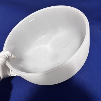Quartz Ceramic Crucible Bowl for Gold Silver Melting