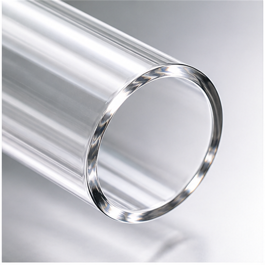 Thermal Shock Resistant Transparent Fused Quartz Furnace Tube for High Temperature Processing
