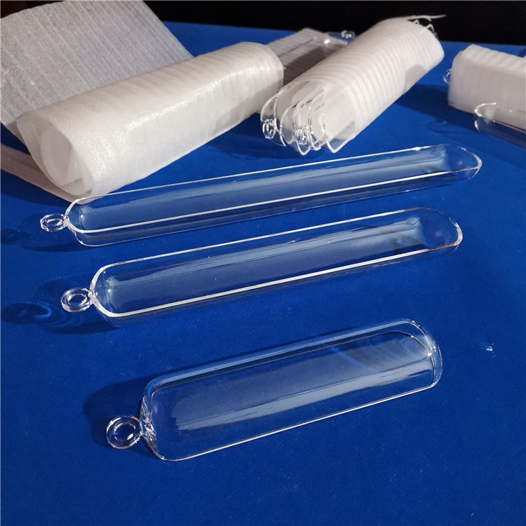 High Purity Quartz Glass Boat Transparent Bowl Shape 6-16 Chemical Industry Experimental Equipment