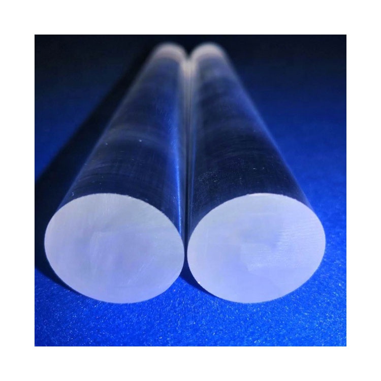 Clear Transparent Quartz Rod 4-42mm Diameter Polished Fused Silica Bar 1100 Degrees Centigrade Decoration Glass